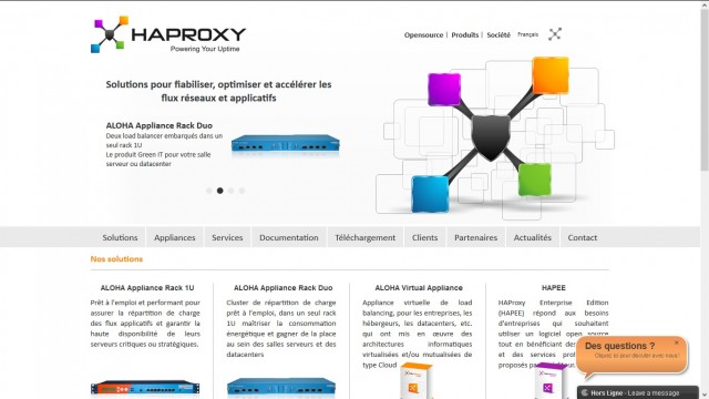 Haproxy Homepage top